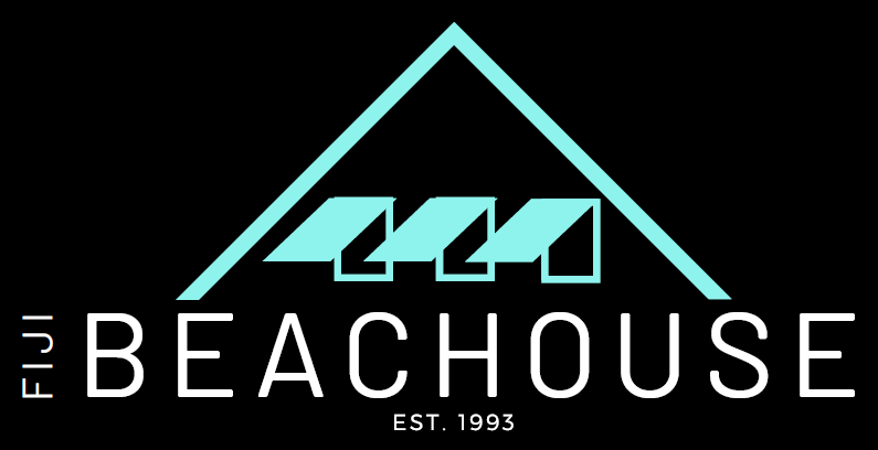 Fiji Beachouse new logo on black background